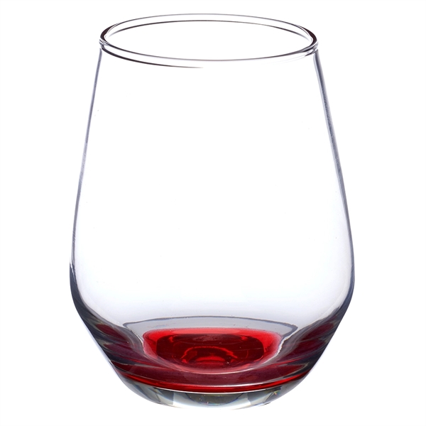 12 oz. wine glass with stemless design, brim and handful base.... from ASI 39552 BEL Promo