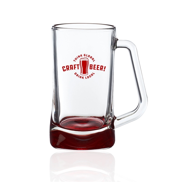 16 oz. glass beer mug with a one color imprint.... from ASI 39552 BEL Promo
