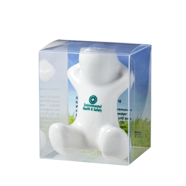 3" Grow Guy human-shaped ceramic planter with pre-loaded seeded soil. Just... from ASI 63549 Jornik Manufacturing Corp / Jornik