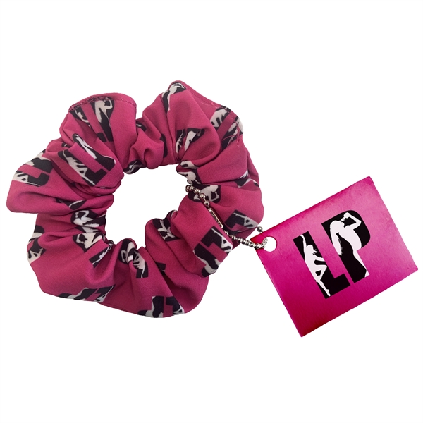Scrunchie with Hang Tag and Silver Chain... from ASI 80127 Quashies, LLC