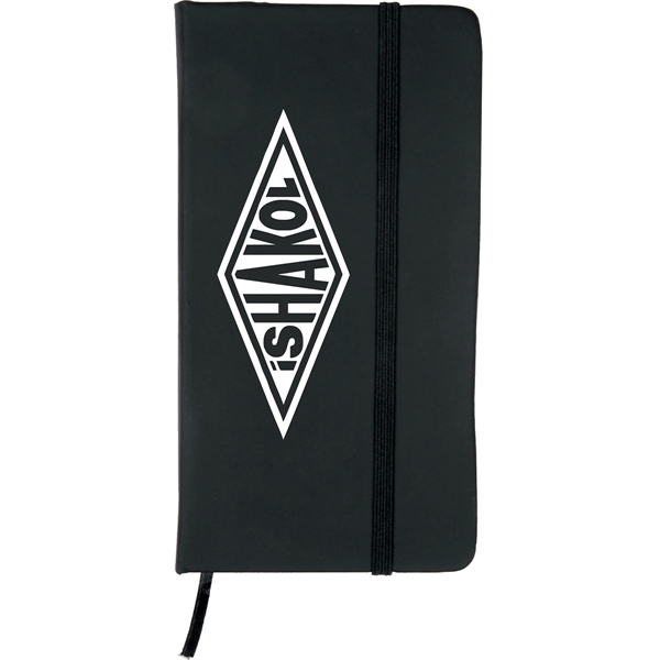 3" x 6" 60-sheet Comfort Touch Hardboard Junior Notebook with PVC... from ASI 63549 Jornik Manufacturing Corp / Jornik