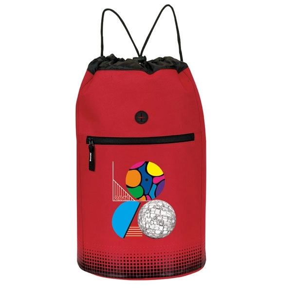 Vented beach / gym bag with large main compartment and mesh... from ASI 46420 Continental Mkting Svc Inc / CMBags