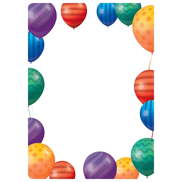 Playing cards with a balloon themed background.... from ASI 56080 Playing Cards On Demand