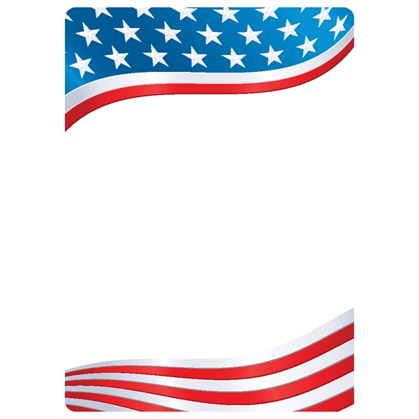 Playing cards with USA themed background.... from ASI 56080 Playing Cards On Demand