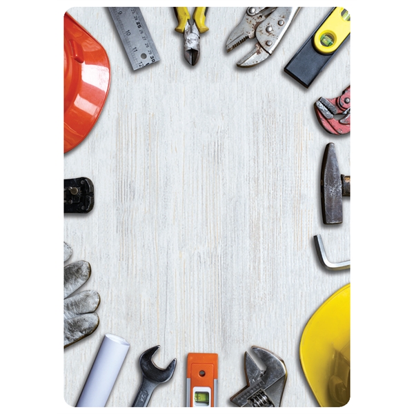 Playing cards with tools background.... from ASI 56080 Playing Cards On Demand