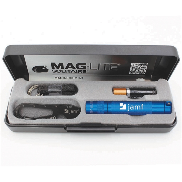 Mag-Lite flashlight with a stainless steel Doohickey tool with multiple functions.... from ASI 46170 Compass Industries Inc
