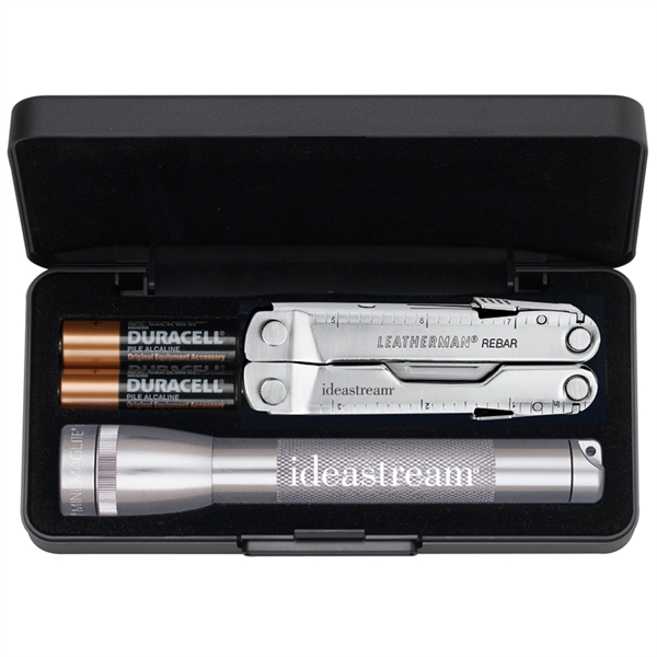 Miniature flashlight and 4" long tool with multiple implements; comes with... from ASI 46170 Compass Industries Inc