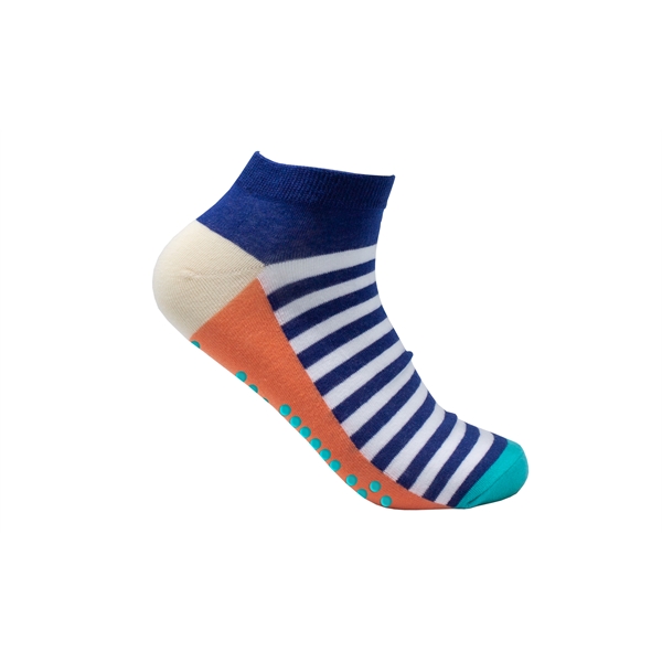Pantone matched ankle socks made of nylon, cotton, and spandex, woven... from ASI 45657 Pop! Promos