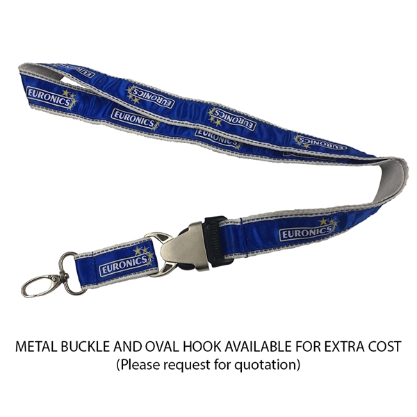 Polyester lanyard and satin 36" lanyard in 3/4" or 1" widths... from ASI 37218 Athena Promo (tm)