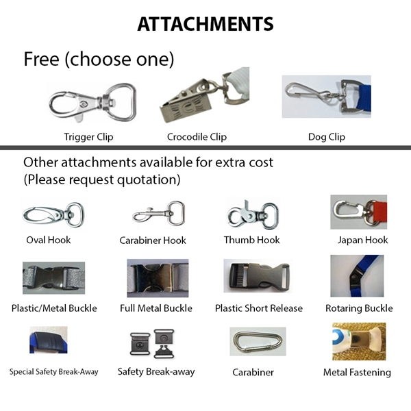 Polyester lanyard and satin 36" lanyard in 3/4" or 1" widths... from ASI 37218 Athena Promo (tm)