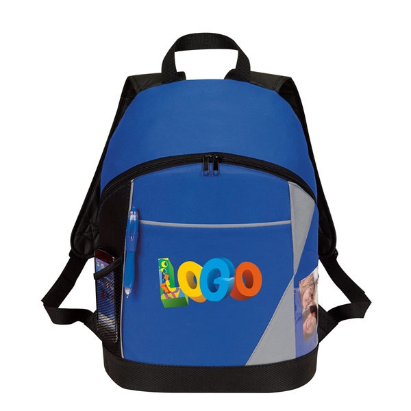Backpack made of 90G non-woven, coated water-resistant polypropylene. 100% recyclable and... from ASI 46420 Continental Mkting Svc Inc / CMBags