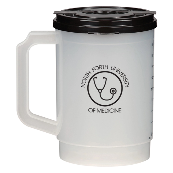 20 oz. polypropylene medical tumbler with a lid, 9" flexi straw,... from ASI 61125 Hit Promotional Products / Hit®