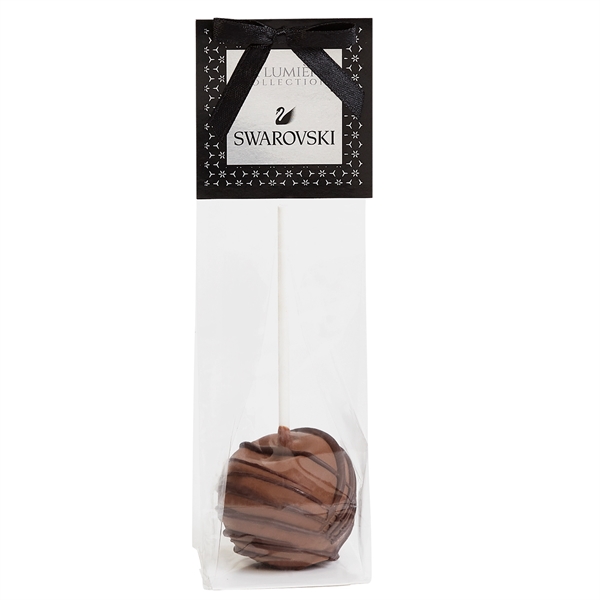 Black Tie Favorites - Truffle Pop in a Header Bag.... from ASI 71685 Midnite Snax®