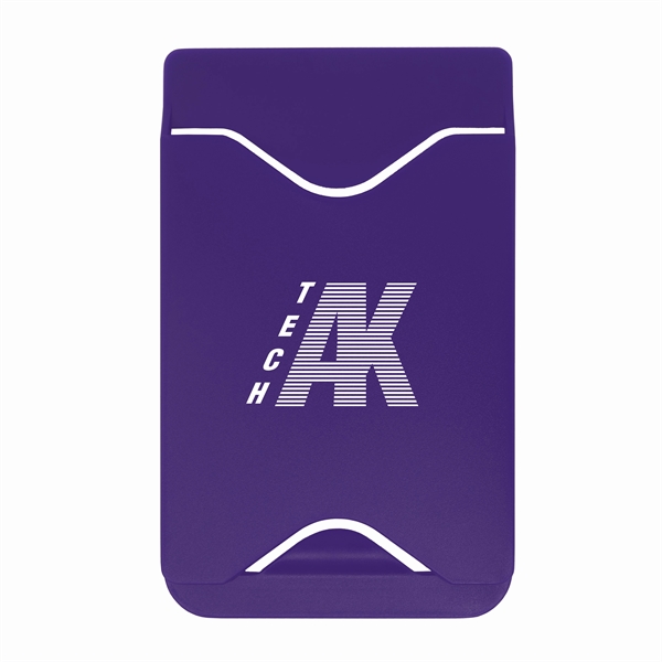 2.25" x 3.7" x 0.15" plastic wallet with adhesive strip on... from ASI 90807 Tekweld