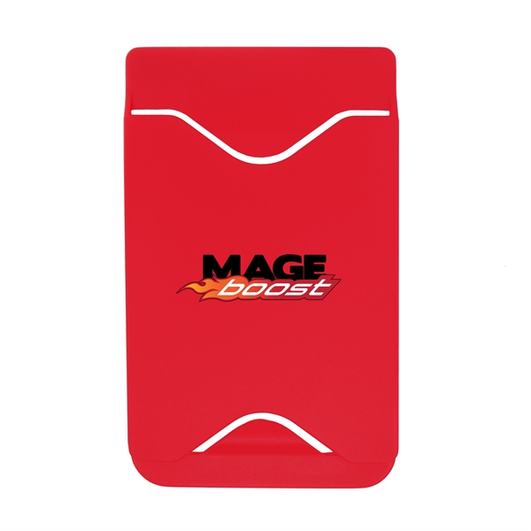 2.25" x 3.7" x 0.15" plastic wallet with adhesive strip on... from ASI 90807 Tekweld