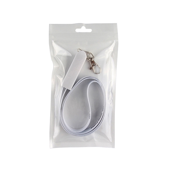 ABS plastic and polyester 3-in-1 wrist charging cable and wristband with... from ASI 37218 Athena Promo (tm)