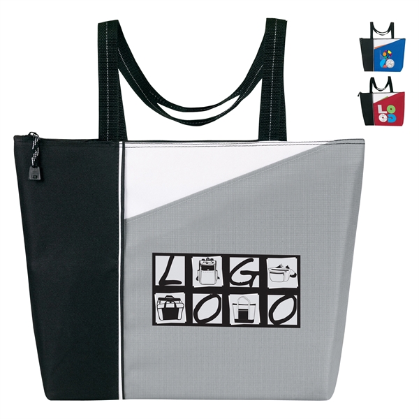 Tote Made of poly 600 denier and 300 denier ripstop polyurethane... from ASI 46420 Continental Mkting Svc Inc / CMBags