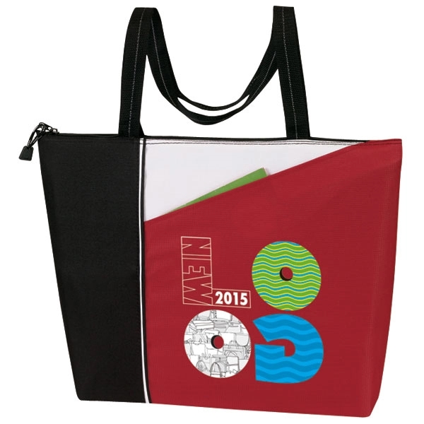 Tote Made of poly 600 denier and 300 denier ripstop polyurethane... from ASI 46420 Continental Mkting Svc Inc / CMBags