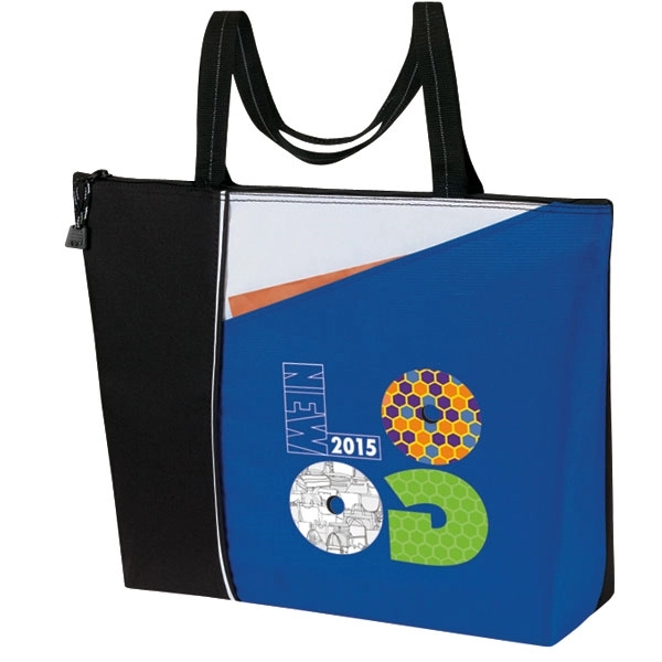 Tote Made of poly 600 denier and 300 denier ripstop polyurethane... from ASI 46420 Continental Mkting Svc Inc / CMBags