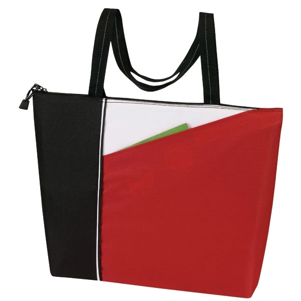 Tote Made of poly 600 denier and 300 denier ripstop polyurethane... from ASI 46420 Continental Mkting Svc Inc / CMBags