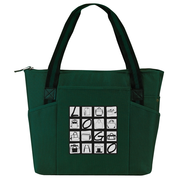 Bag made of poly 600 denier measures 20" x 13.5" x... from ASI 46420 Continental Mkting Svc Inc / CMBags