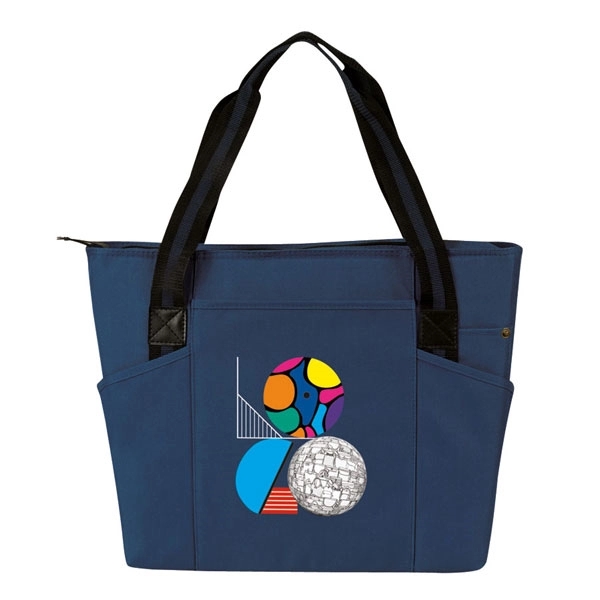 Bag made of poly 600 denier measures 20" x 13.5" x... from ASI 46420 Continental Mkting Svc Inc / CMBags