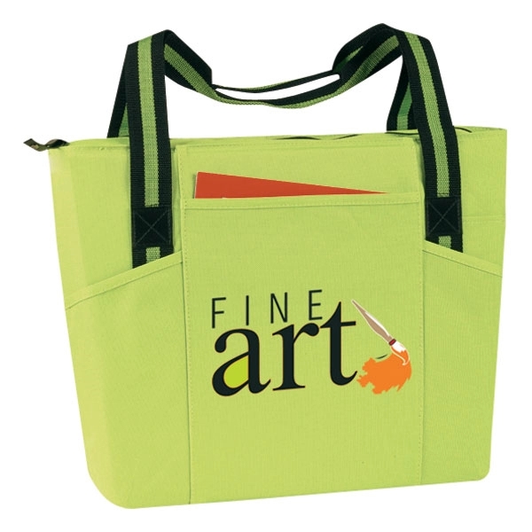 Bag made of poly 600 denier measures 20" x 13.5" x... from ASI 46420 Continental Mkting Svc Inc / CMBags