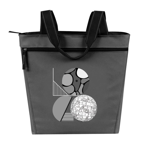 Made of poly 600 denier and measuring 18" (top) x 15"... from ASI 46420 Continental Mkting Svc Inc / CMBags