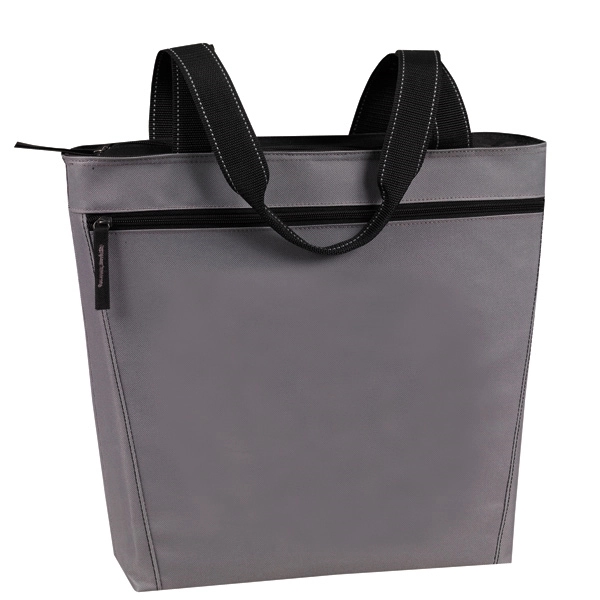 Made of poly 600 denier and measuring 18" (top) x 15"... from ASI 46420 Continental Mkting Svc Inc / CMBags