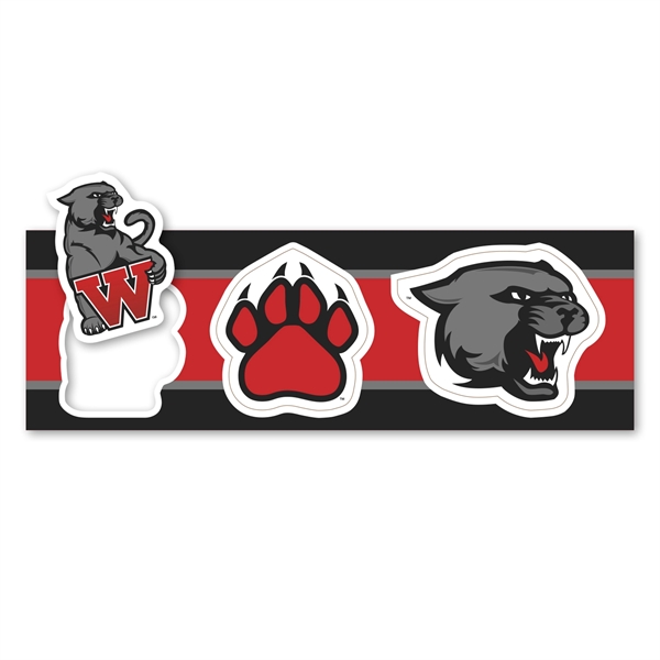 Set of three pop-out custom magnets.... from ASI 68507 The Magnet Group / Magnet LLC™