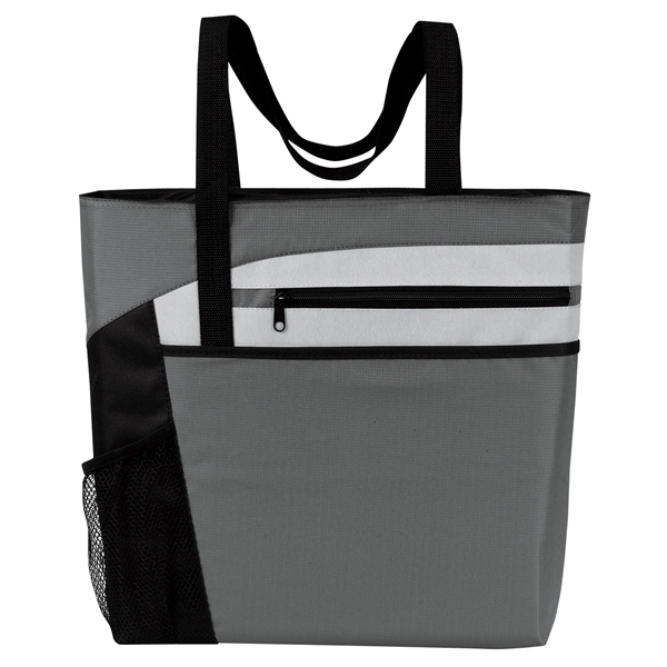 Tote made of poly 600 denier and 300 denier ripstop polyurethane... from ASI 46420 Continental Mkting Svc Inc / CMBags