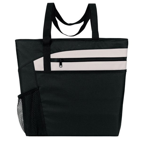 Tote made of poly 600 denier and 300 denier ripstop polyurethane... from ASI 46420 Continental Mkting Svc Inc / CMBags