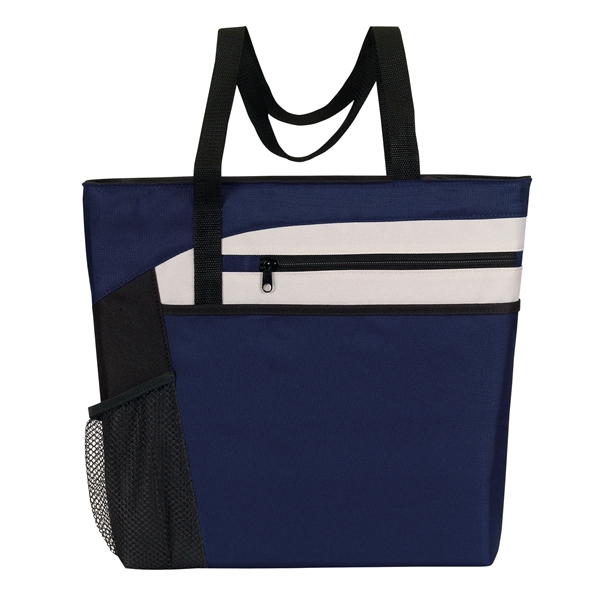 Tote made of poly 600 denier and 300 denier ripstop polyurethane... from ASI 46420 Continental Mkting Svc Inc / CMBags