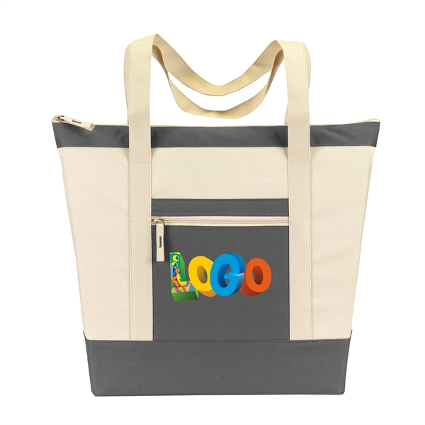 Bag made of 600 denier poly and measuring 21" (top) x... from ASI 46420 Continental Mkting Svc Inc / CMBags