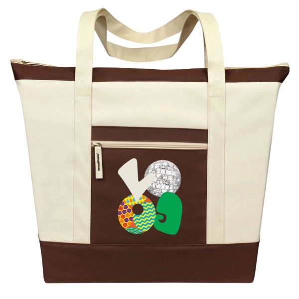 Bag made of 600 denier poly and measuring 21" (top) x... from ASI 46420 Continental Mkting Svc Inc / CMBags