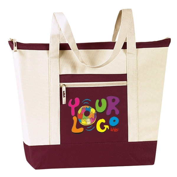 Bag made of 600 denier poly and measuring 21" (top) x... from ASI 46420 Continental Mkting Svc Inc / CMBags