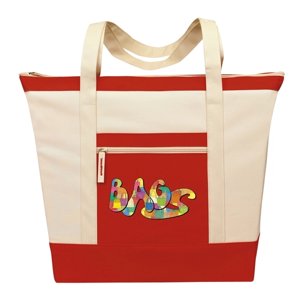 Bag made of 600 denier poly and measuring 21" (top) x... from ASI 46420 Continental Mkting Svc Inc / CMBags