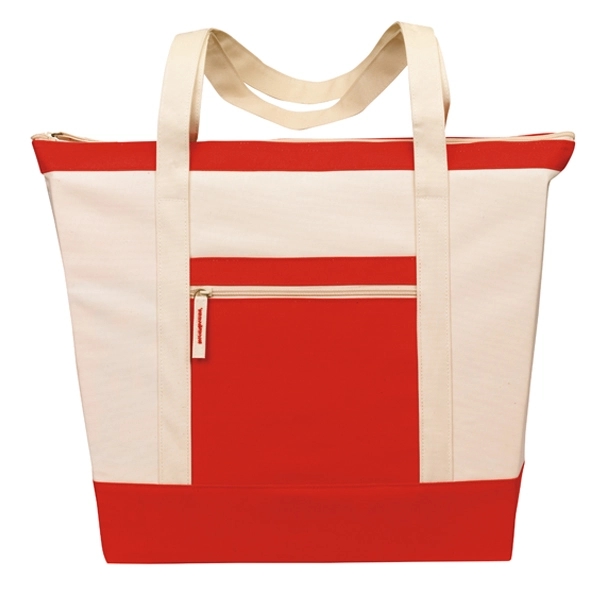 Bag made of 600 denier poly and measuring 21" (top) x... from ASI 46420 Continental Mkting Svc Inc / CMBags