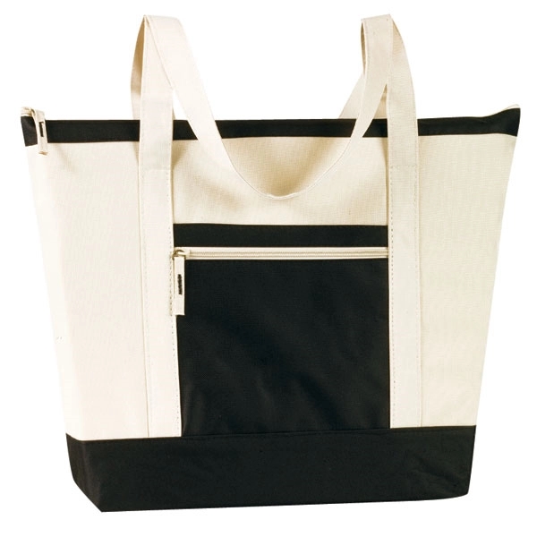 Bag made of 600 denier poly and measuring 21" (top) x... from ASI 46420 Continental Mkting Svc Inc / CMBags