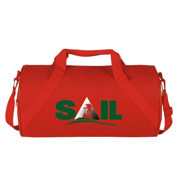 Economy roll duffel bag. This economy roll duffle bag is made... from ASI 46420 Continental Mkting Svc Inc / CMBags
