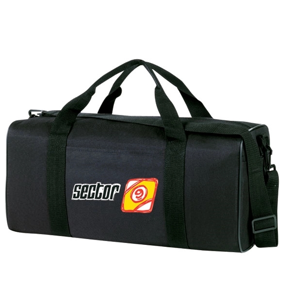 Economy square duffel bag. Measuring 19" x 9" x 9" and... from ASI 46420 Continental Mkting Svc Inc / CMBags