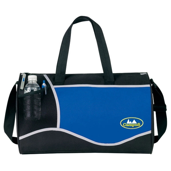 Sport duffel bag. Made of poly 600 denier and 300 denier... from ASI 46420 Continental Mkting Svc Inc / CMBags