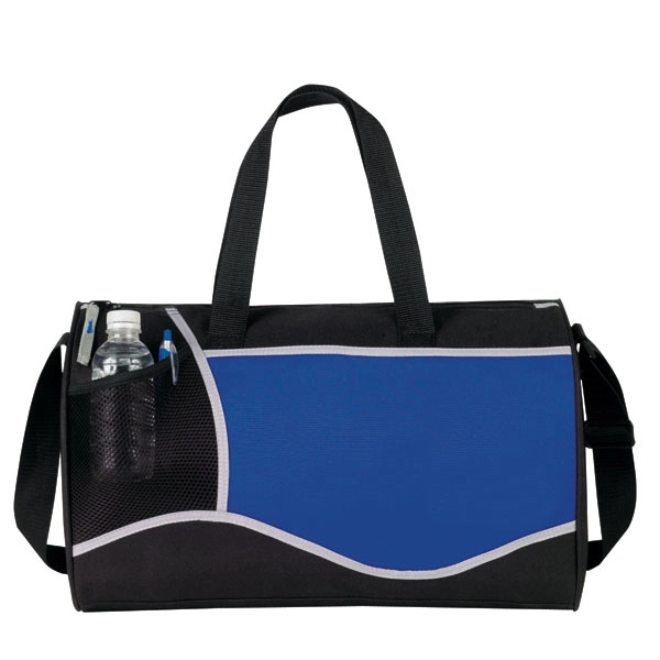Sport duffel bag. Made of poly 600 denier and 300 denier... from ASI 46420 Continental Mkting Svc Inc / CMBags