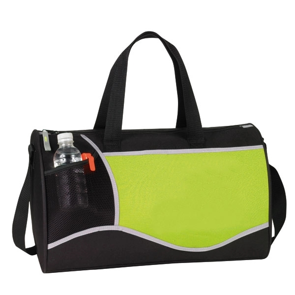 Sport duffel bag. Made of poly 600 denier and 300 denier... from ASI 46420 Continental Mkting Svc Inc / CMBags
