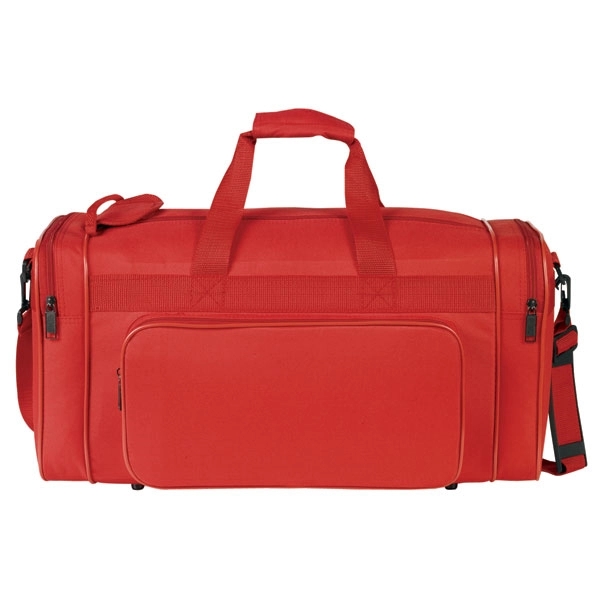 Bag made of poly 600 denier and measuring 21"x 10.25" x... from ASI 46420 Continental Mkting Svc Inc / CMBags