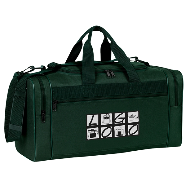 Bag made of poly 600 denier and measuring 20" x 10"... from ASI 46420 Continental Mkting Svc Inc / CMBags
