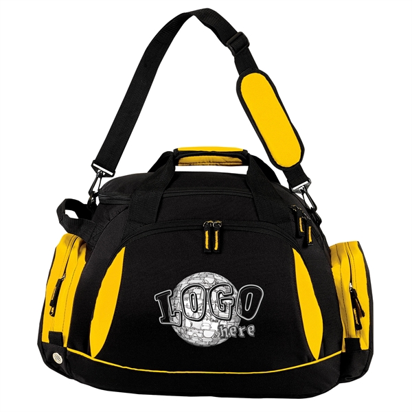 Convertible sport bag. Made of poly 600 denier Spot clean /... from ASI 46420 Continental Mkting Svc Inc / CMBags
