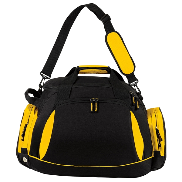 Convertible sport bag. Made of poly 600 denier Spot clean /... from ASI 46420 Continental Mkting Svc Inc / CMBags