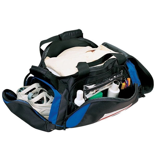 Convertible sport bag. Made of poly 600 denier Spot clean /... from ASI 46420 Continental Mkting Svc Inc / CMBags