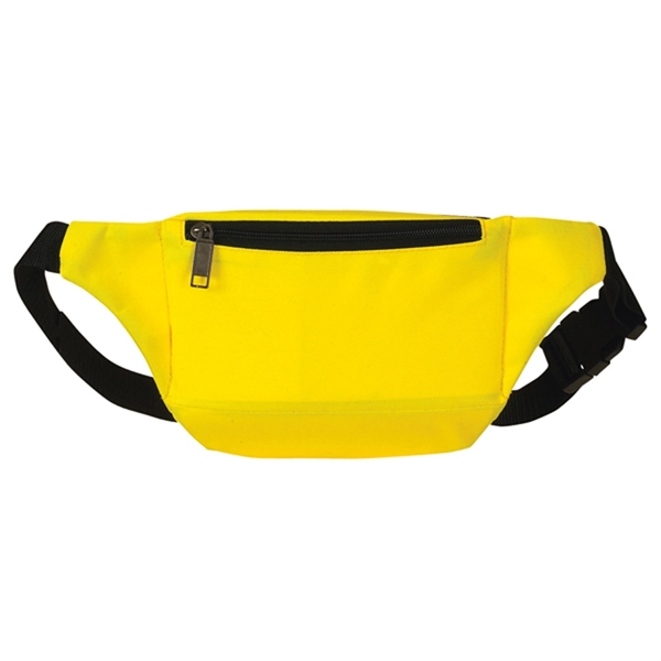 Fanny pack with three zippered compartments and a back pocket for... from ASI 46420 Continental Mkting Svc Inc / CMBags
